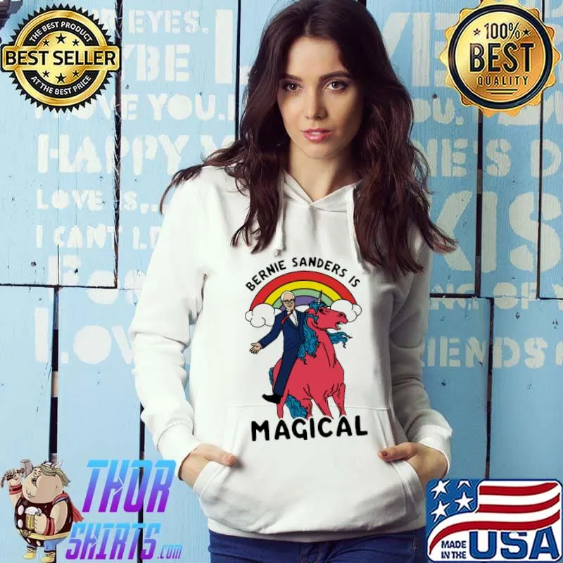 Bernie Sanders Is Magical Red Unicorn Shirts