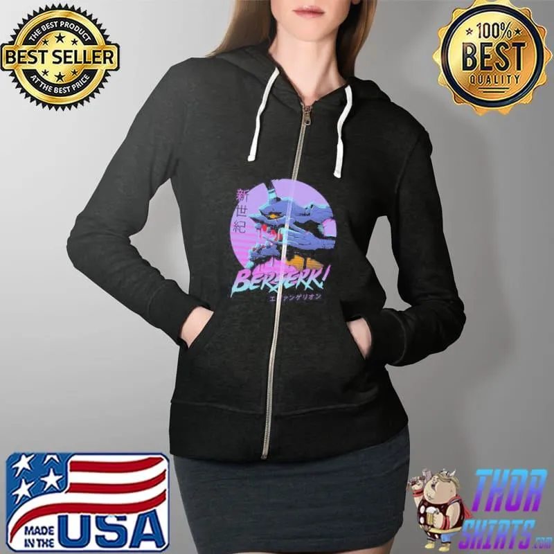 Berserk Dark Shirt Full Zip Hooded