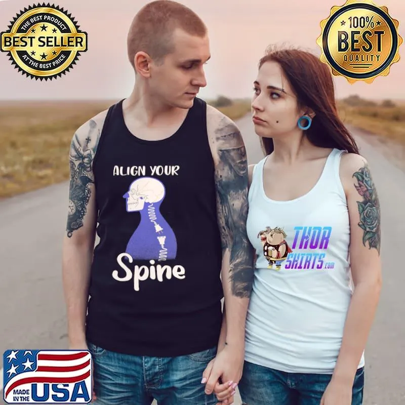 Best Align your spine light Tank Top