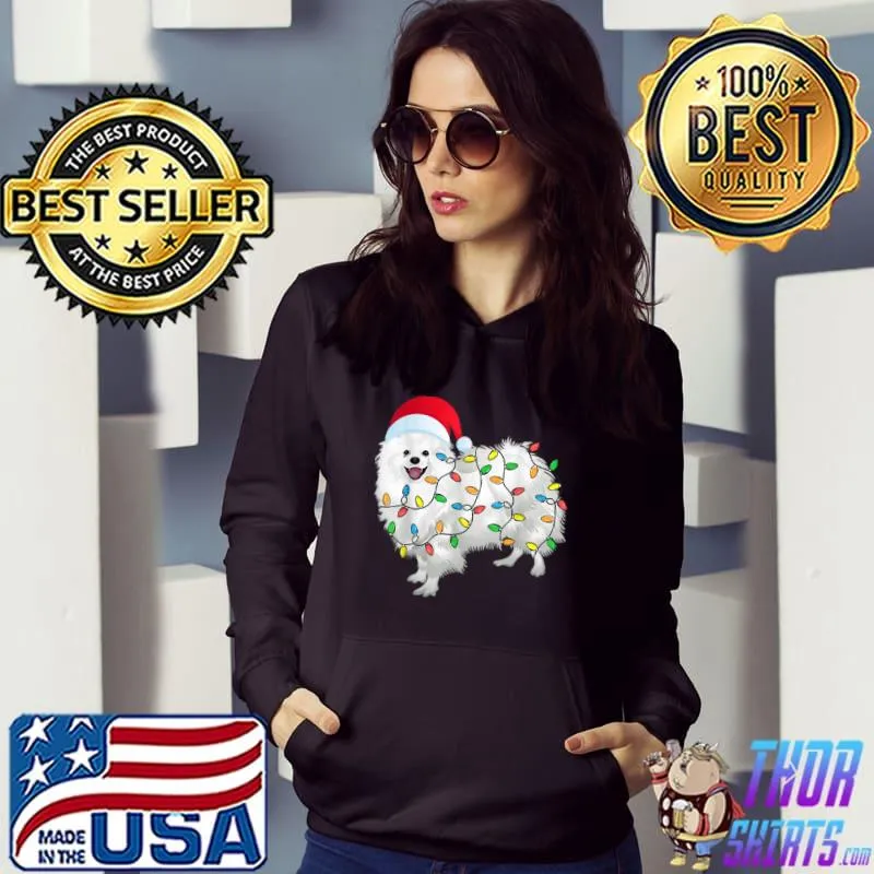 Best American Eskimo Dog Xmas Funny Christmas T Shirt