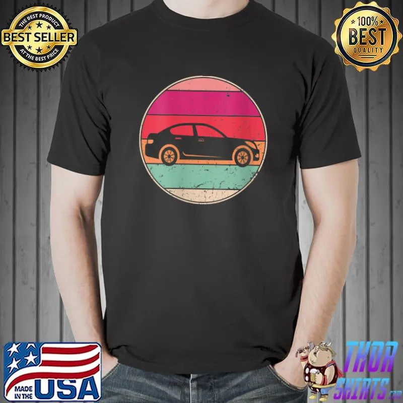 Best car Vintage Cool Car Automotive Lover 80s 90s Style T-Shirt Unisex