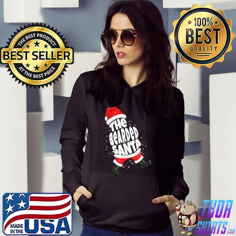 Best Christmas Bearded Santa Claus I The Bearded Santa T-shirt