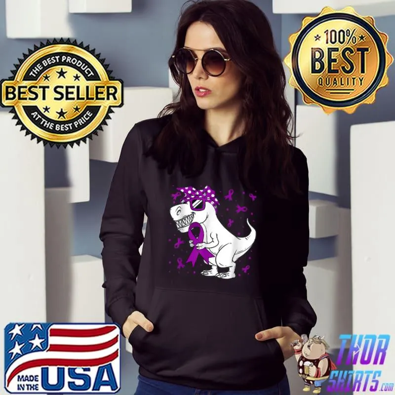 Best Domestic Violence Awareness Toddler Purple Ribbon Kids Youth T Shirt