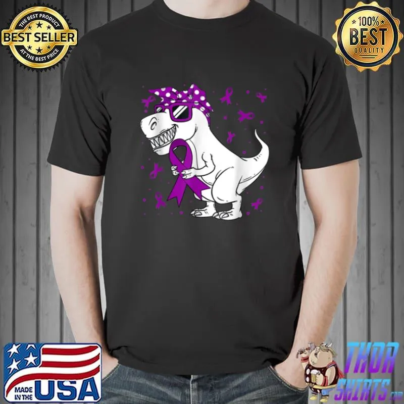 Best Domestic Violence Awareness Toddler Purple Ribbon Kids Youth T Shirt Unisex