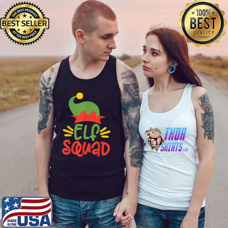 Best elf squad shirts for family T-Shirt Tank Top