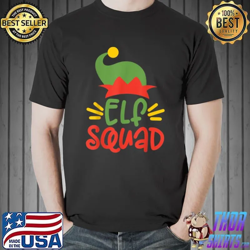 Best elf squad shirts for family T-Shirt Unisex