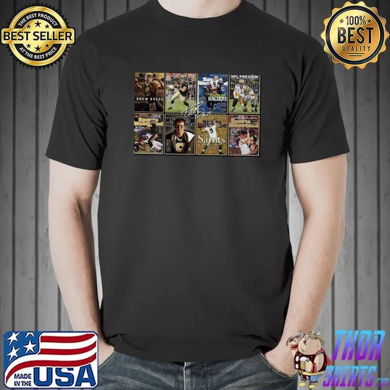 Best hot Drew Brees New Orleans Saint Signature Poster Shirt