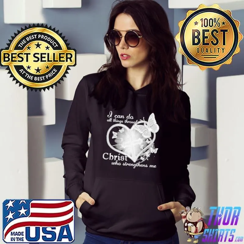 Best I Can Do All Things Through Christ - Lung Cancer Awareness Shirt