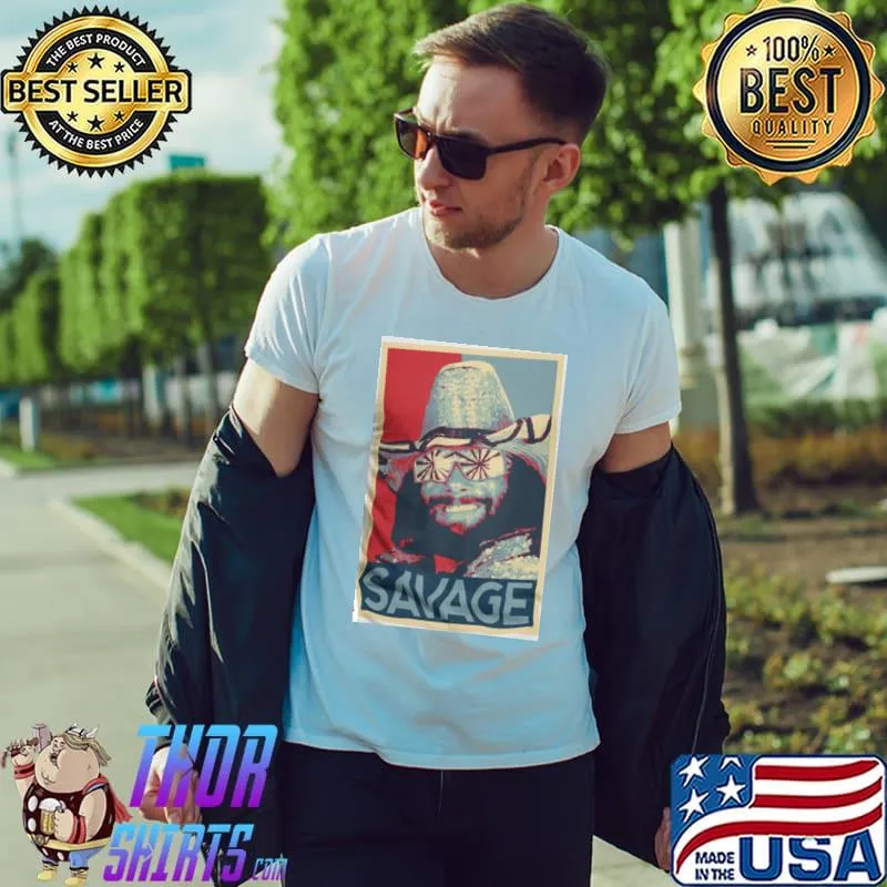 Best Macho Man Randy Savage Wresling Hero Vintage Shirt Unisex