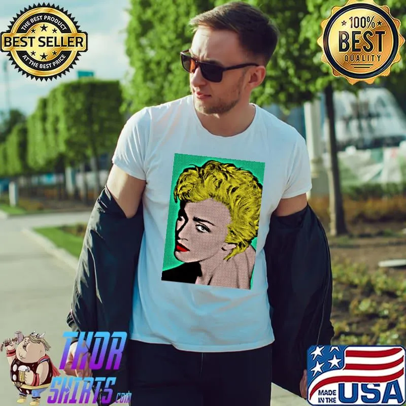Best Madonna Female Singer Pop Queen Vintage Shirt Unisex