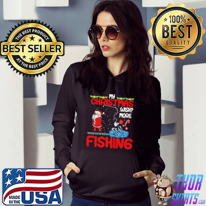 Best merry fishmas fishing ugly christmas boy s Hoodie
