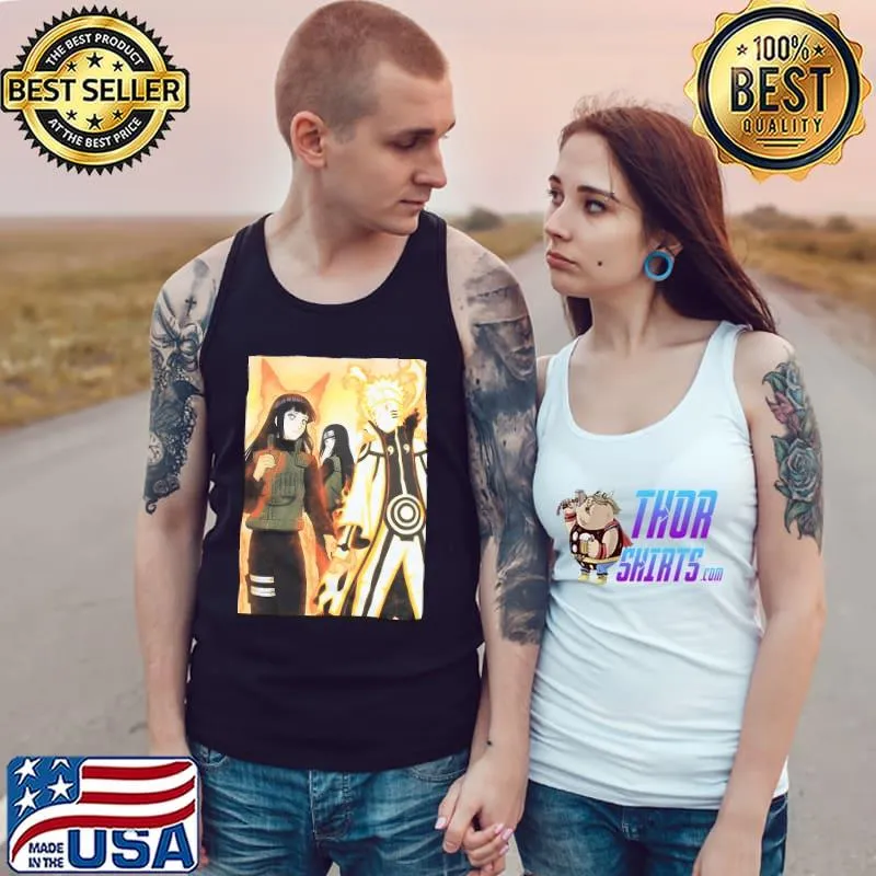 Best Naruto Shippuden NaruHina Uchiha Sarada Shirt Tank Top