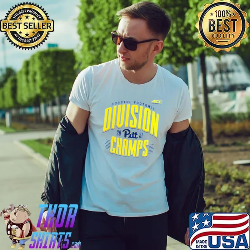 Best Pitt Panthers 2021 ACC Coastal Football Division Champions T Shirt Unisex