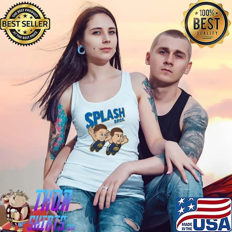 Best Super Splash Bros Steph Curry Golden State Warriors Unisex T-Shirt Tank Top