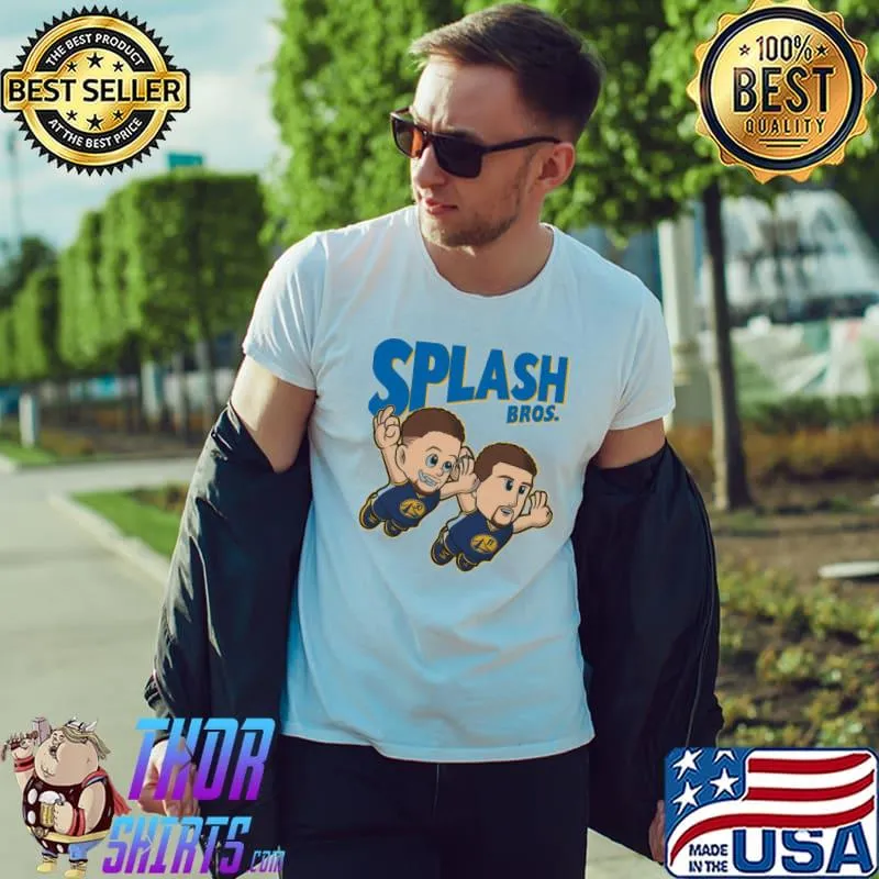 Best Super Splash Bros Steph Curry Golden State Warriors Unisex T-Shirt Unisex