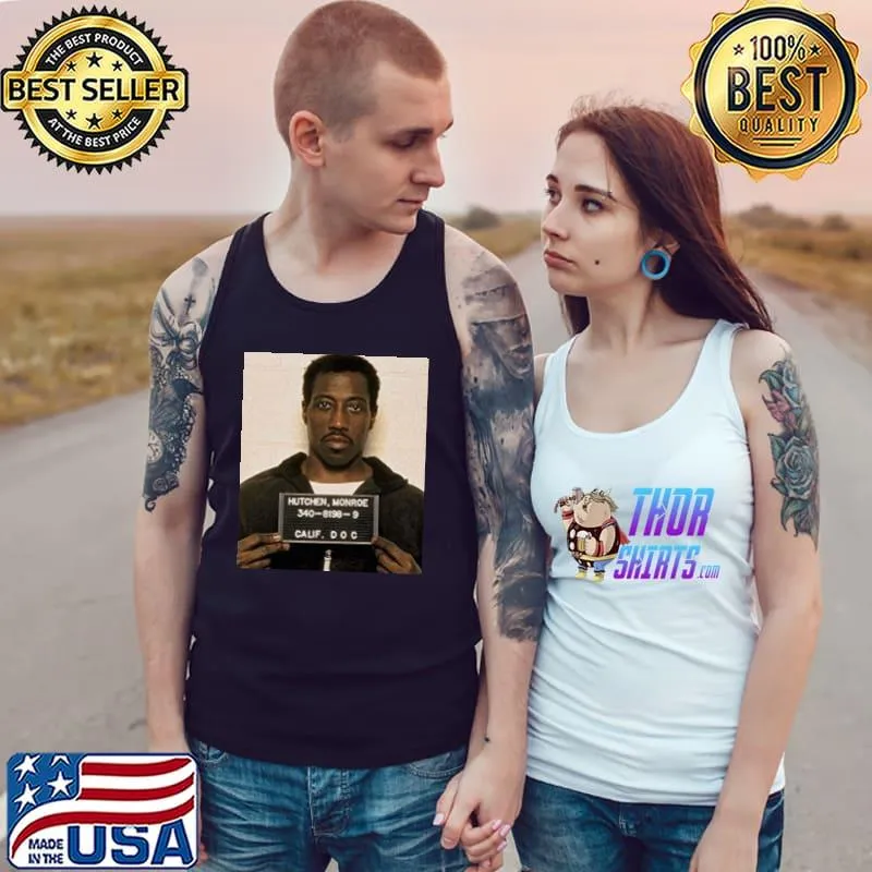 Best Wesley Snipes Celebrity Movie Star Mugshot Shirt Tank Top