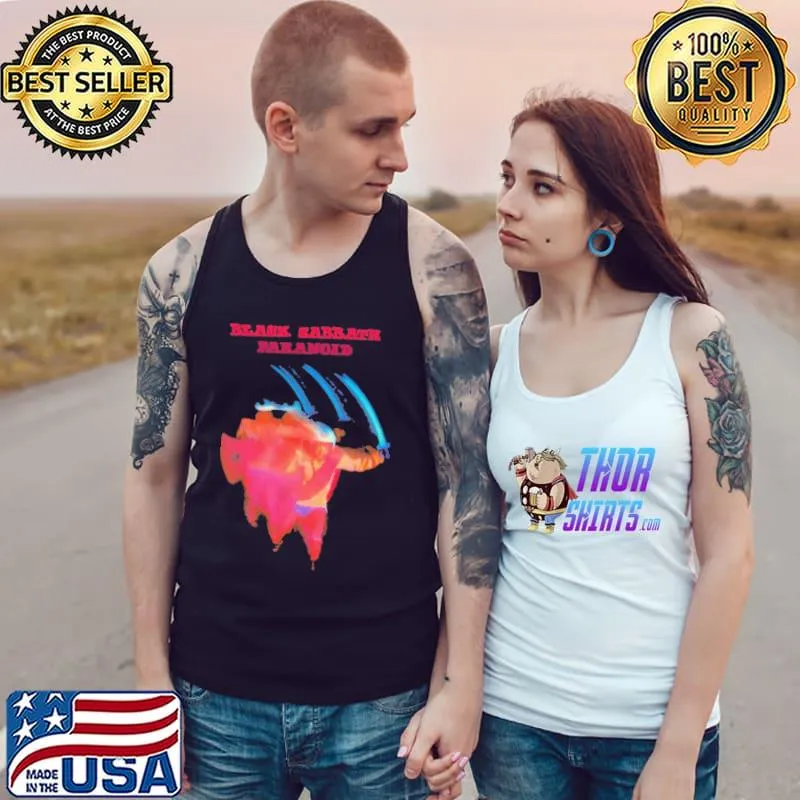 Black Sabbath Paranoid Shirt Tank Top