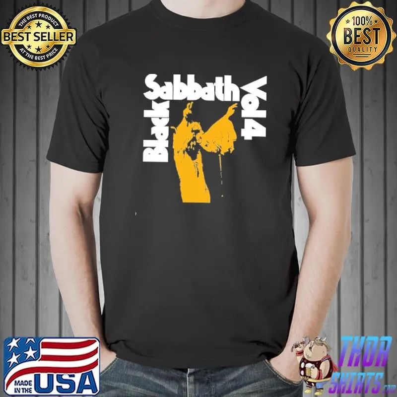 Black Sabbath Vol 4 Shirt Unisex