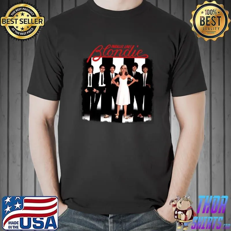 Blondie Parallel Lines Shirt Unisex