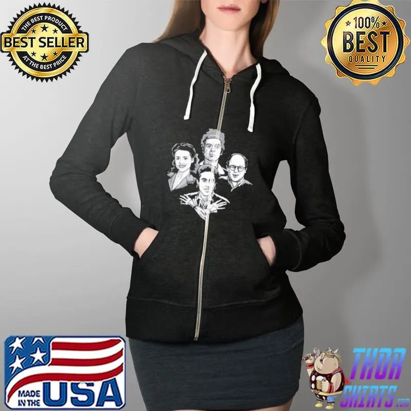 Bohemian Nothing Vintage Shirt Full Zip Hooded