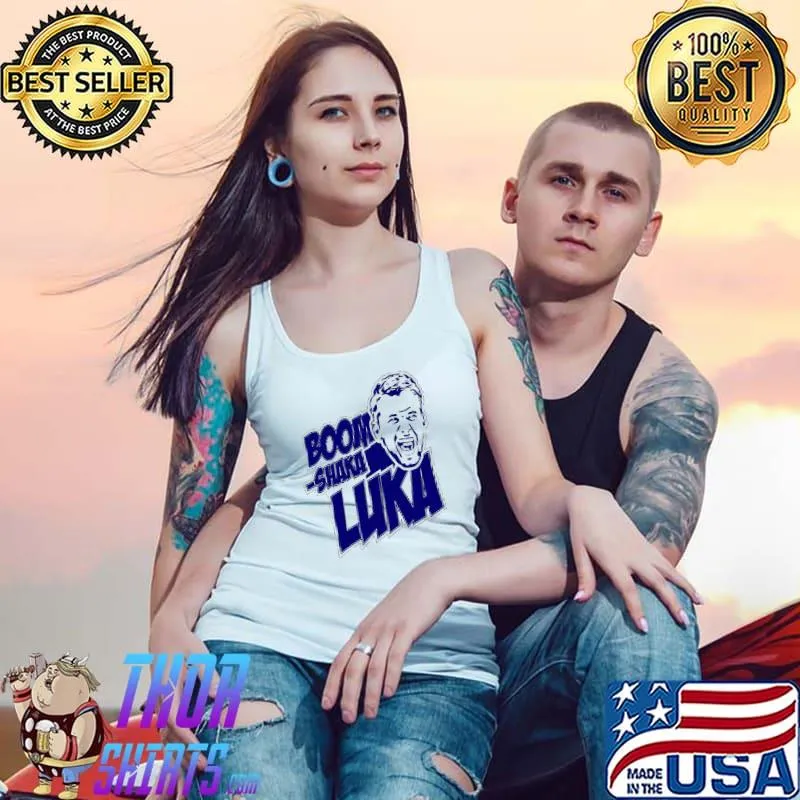 Boom Shaka Luka Dallas baseball playoffs s Tank Top