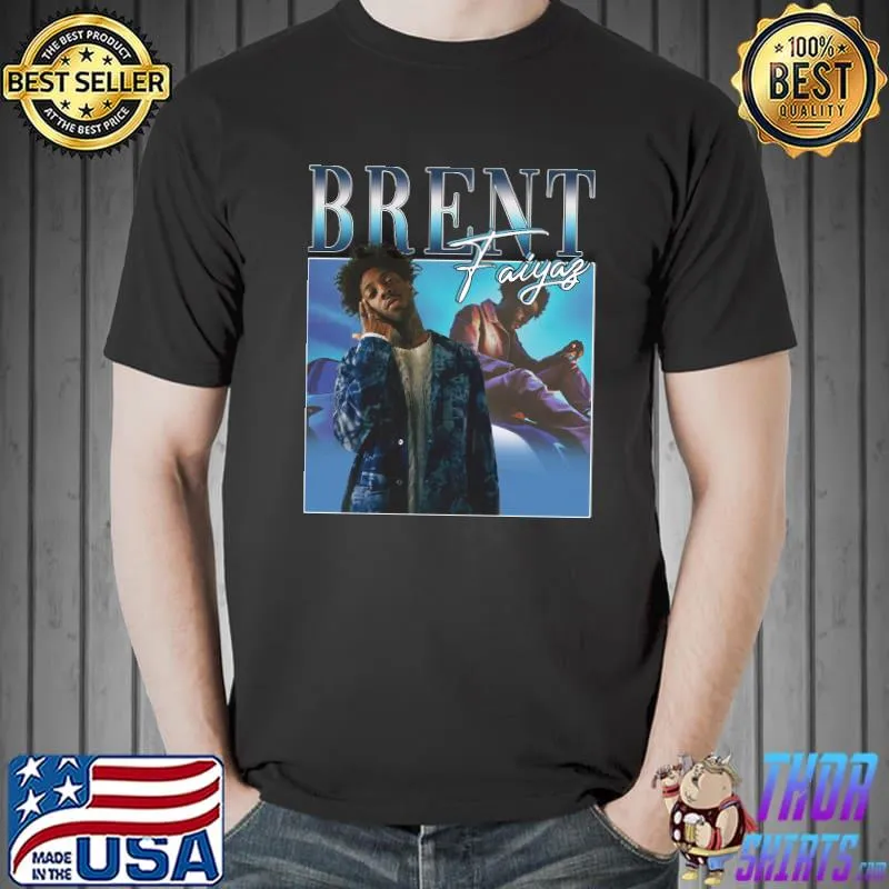 Brent Faiyaz Hip Hop Rap Vintage Shirt Unisex