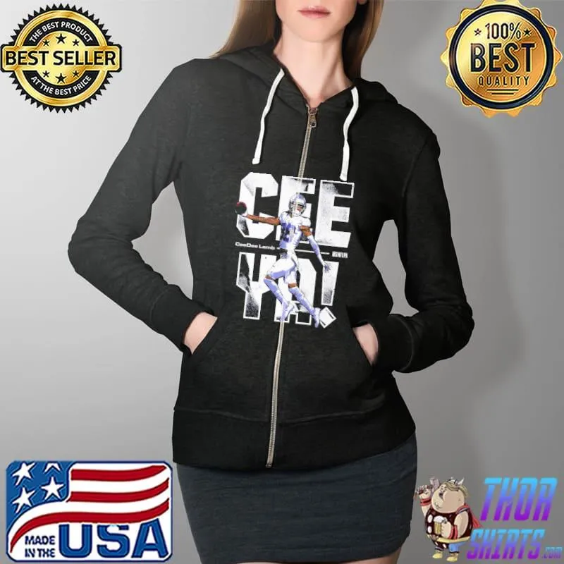 Ceedee Lamb Cee Ya 18 Shirt Full Zip Hooded