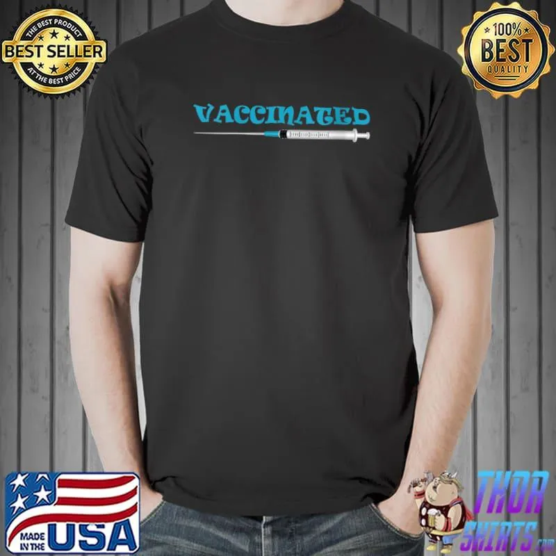 Certified Vaccinated Approved Stamp T-Shirt Unisex
