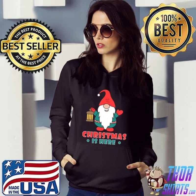 Christmas Gnome Cute Christmas Shirts for Women Christmas T-Shirt
