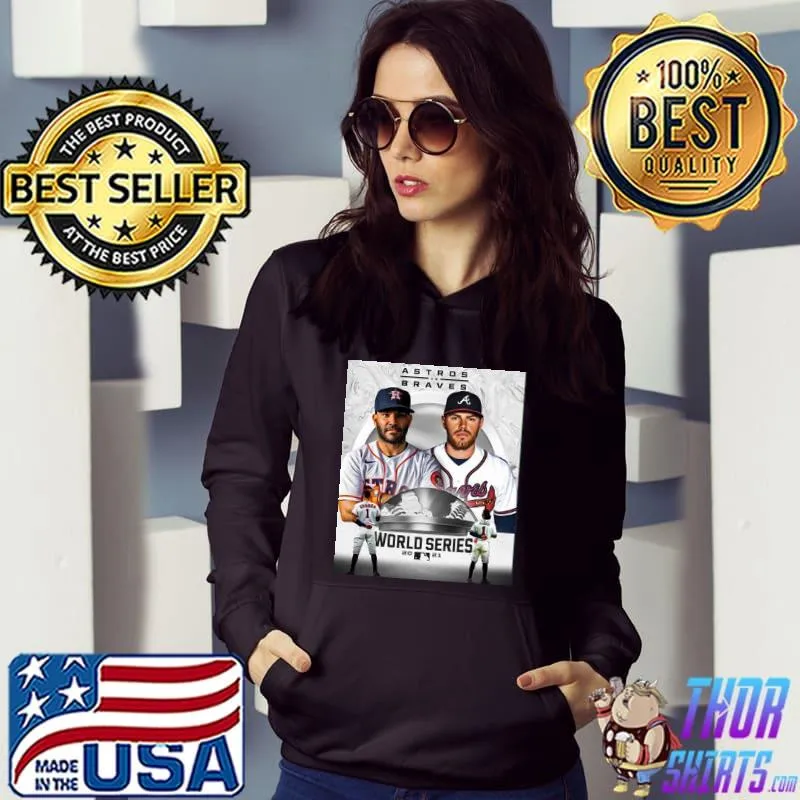 Correa Houston Astros vs Albies Atlanta Braves World Series 2021 Shirt