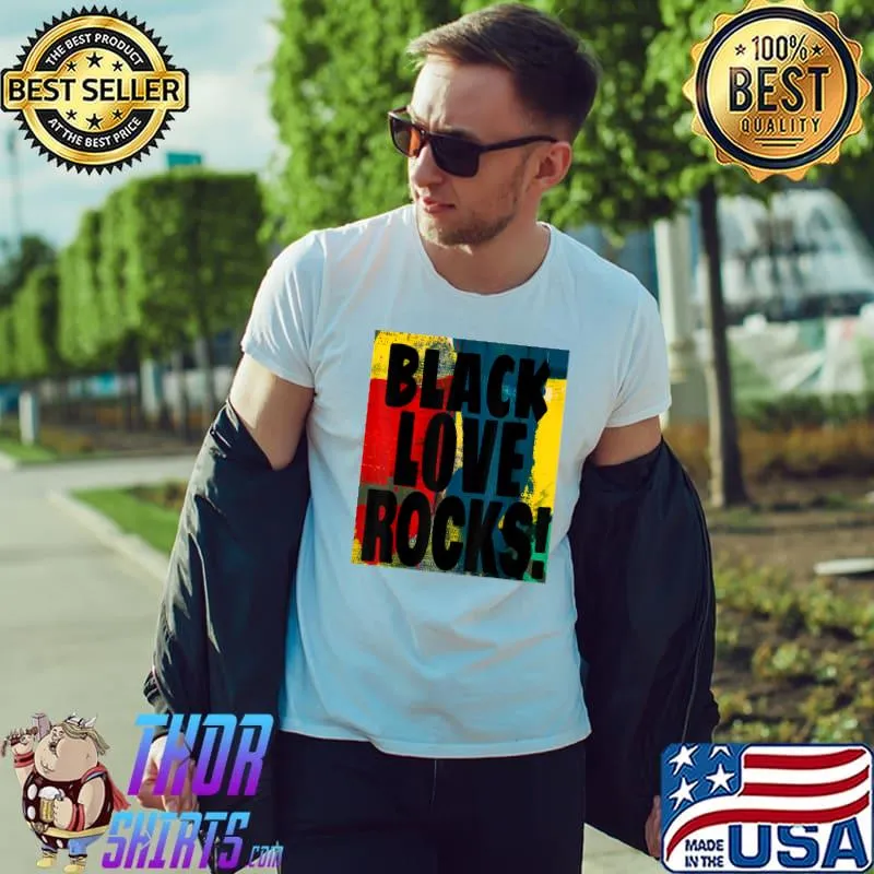 Cute Black Love Quote Graphic Costume Apparel T-Shirt Unisex