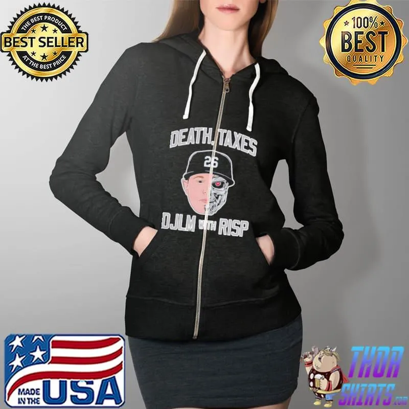 Death Taxes Djlm With Risp Shirt Full Zip Hooded