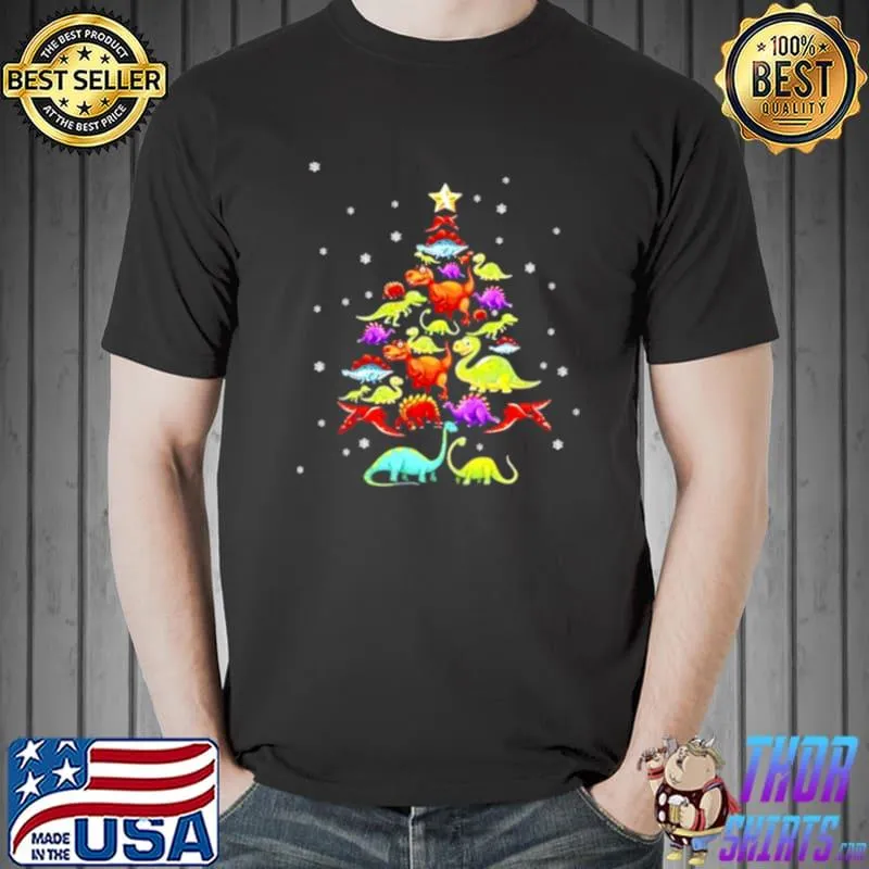 Dinosaur christmas tree Unisex