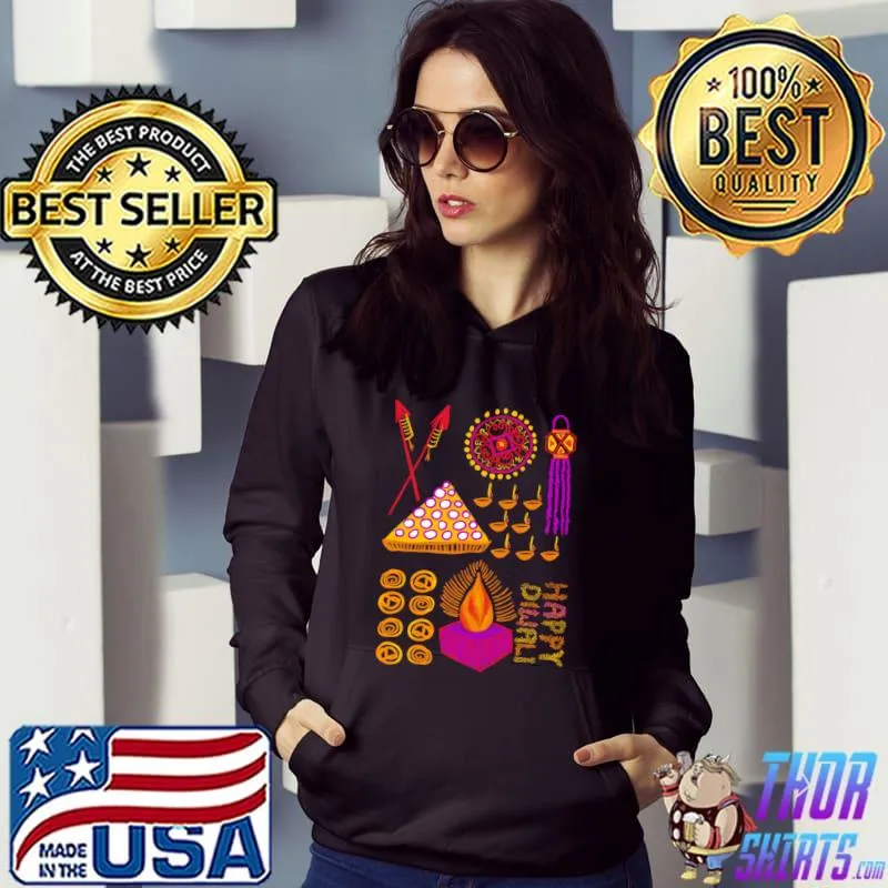 Diwali Indian Desi Vibes T-shirt