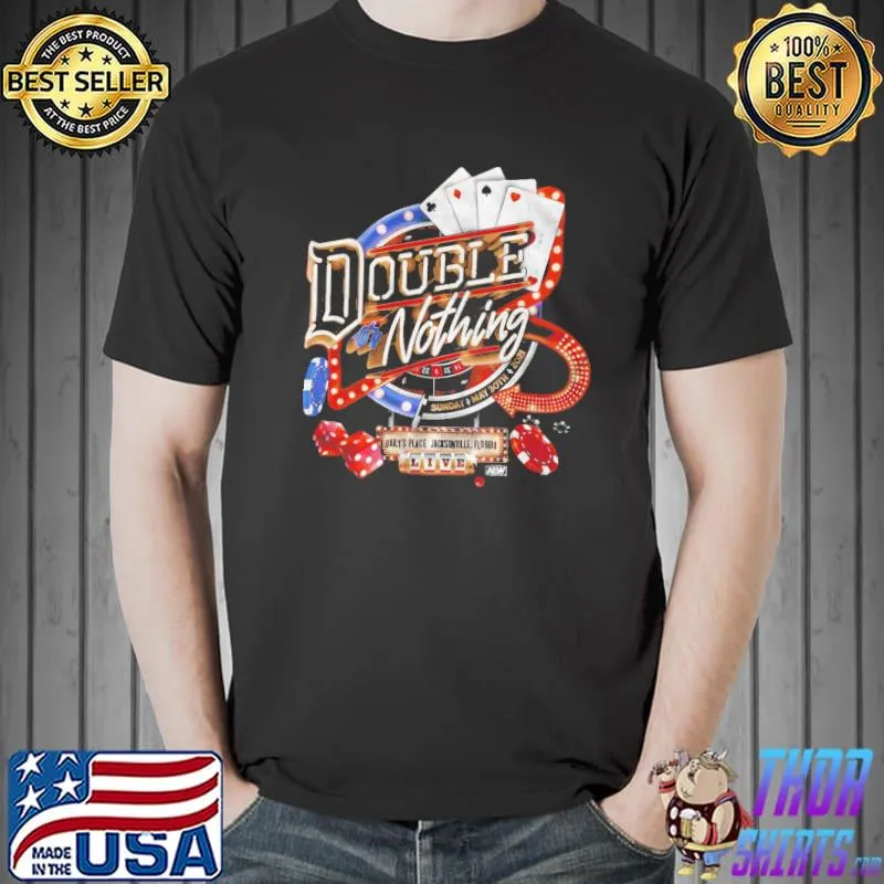 Double or Nothing 2021 Event Poker Shirt Unisex