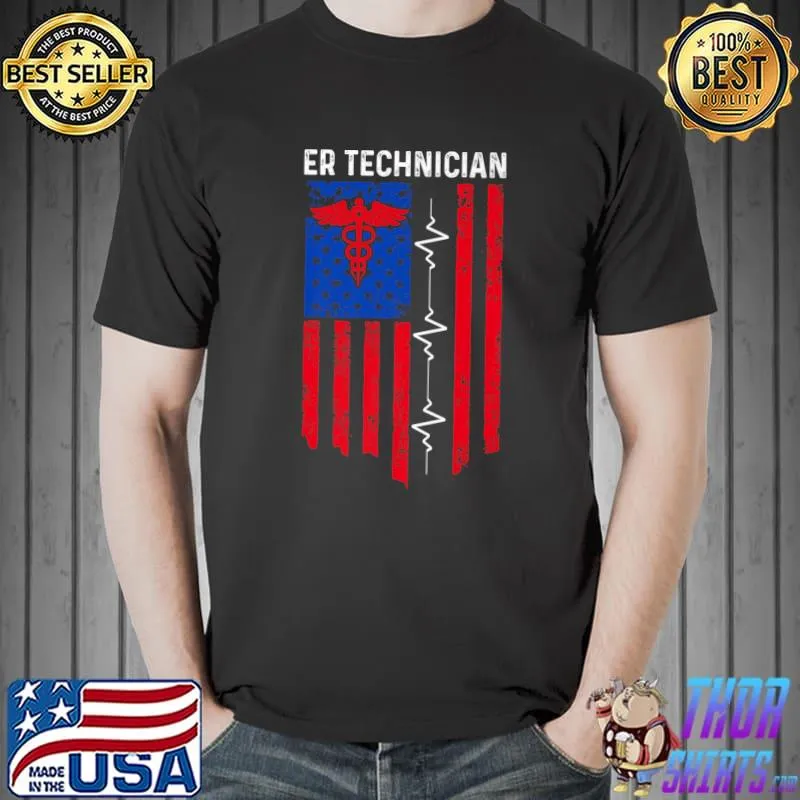 ER Technician Emergency Room Tech Premium T-Shirt