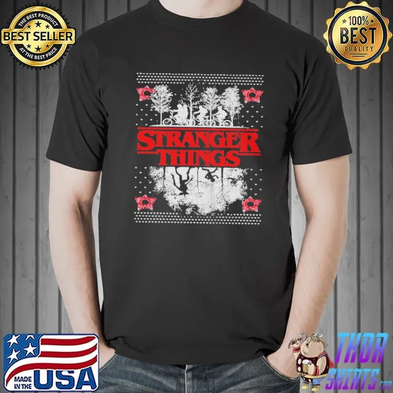 Faux ugly knit stranger things christmas Unisex