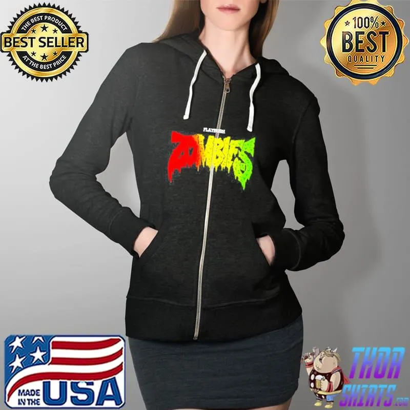 FLATBUSH ZOMBIES MERCH SHIRT Full Zip Hooded