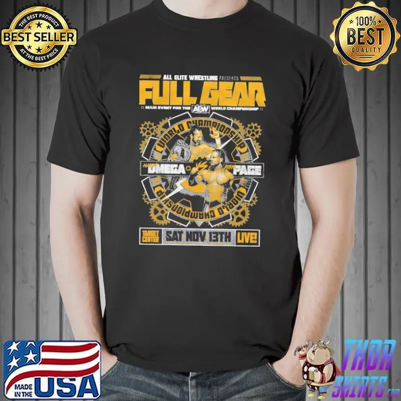 Full Gear 2021 Matchup - Kenny Omega vs Hangman Adam Page Shirt Unisex