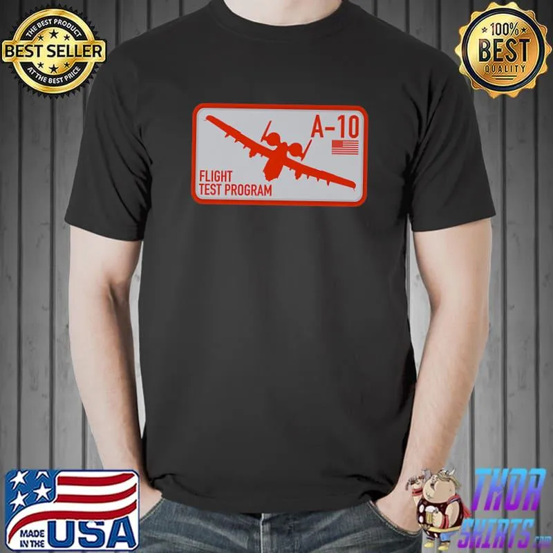 Funny a-10 Flight Test Program Premium T-Shirt Unisex
