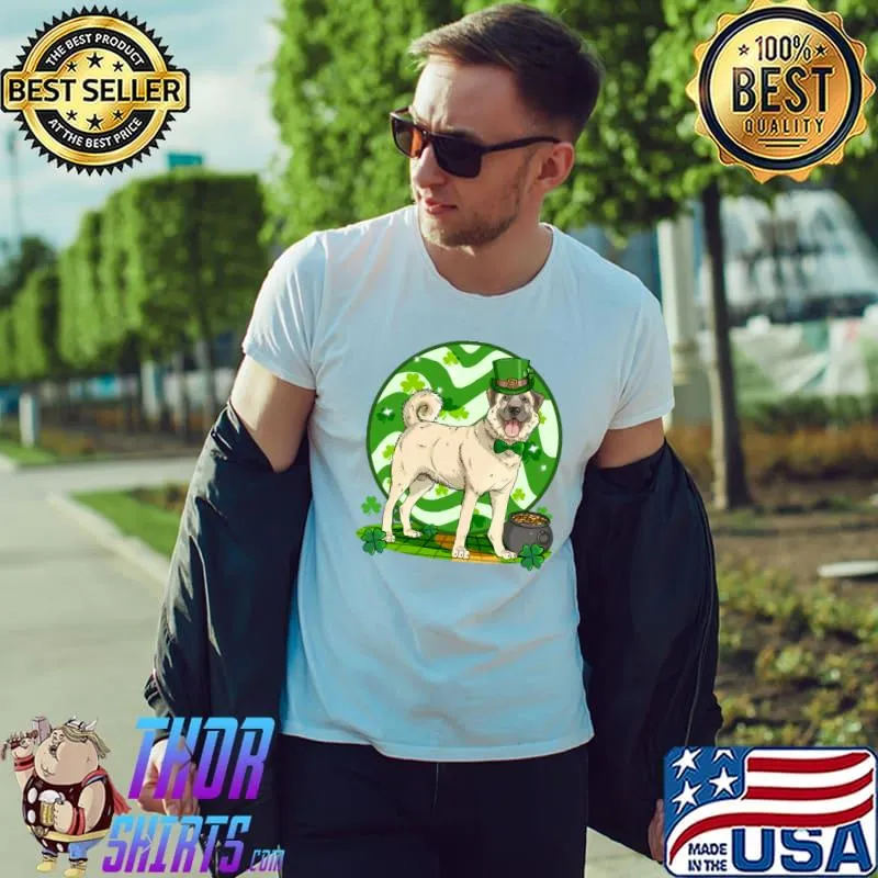 Funny anatolian Shepherd Dog Lucky Leprechaun St. Patricks Day T-shirtt Unisex