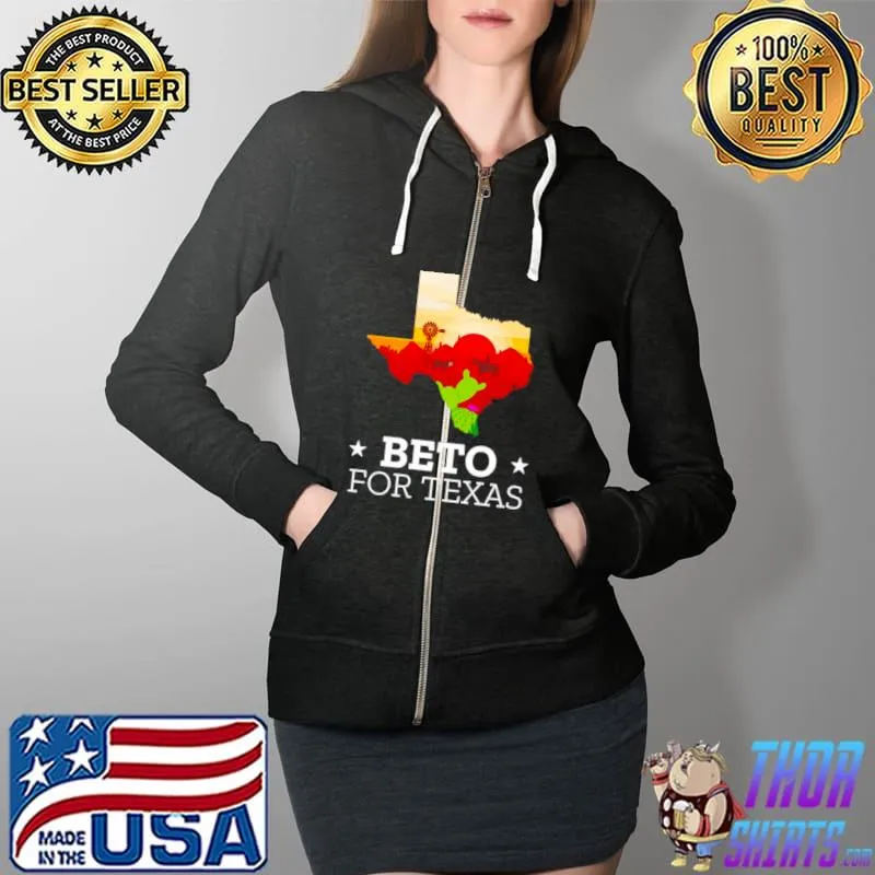 Funny Beto For Texas Beto For Governor Full Zip Hooded