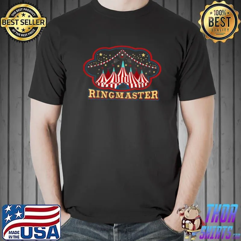 Funny Circus Ringmaster Costume T Shirt Unisex