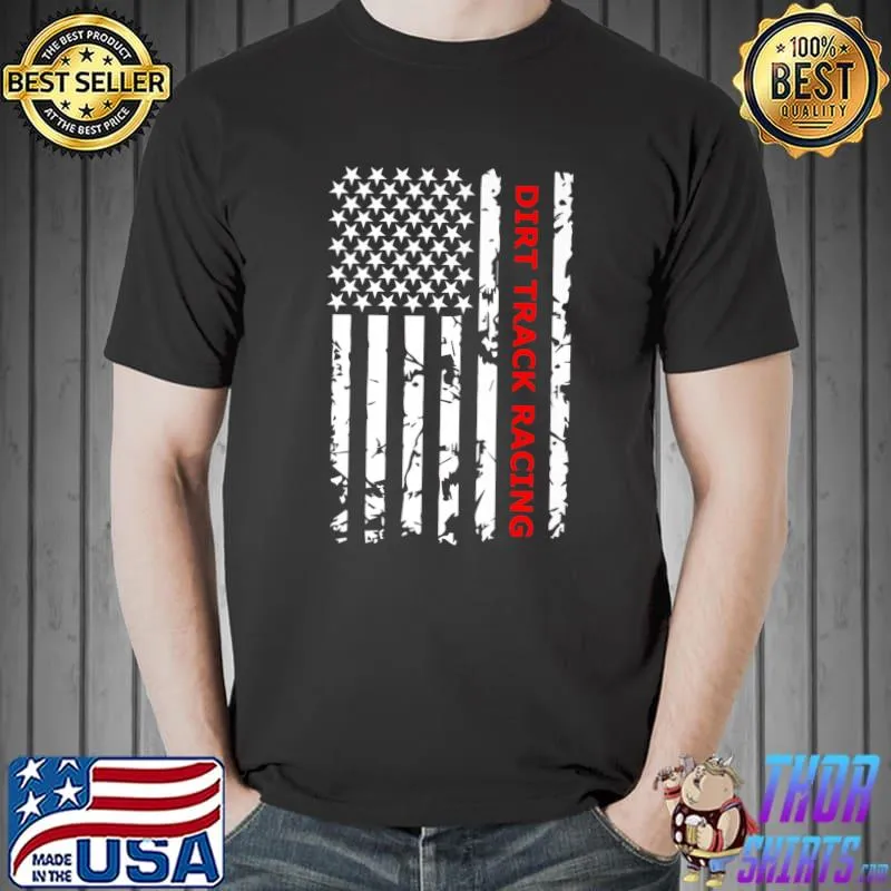 Funny Dirt Track Racing Premium T-Shirt Unisex