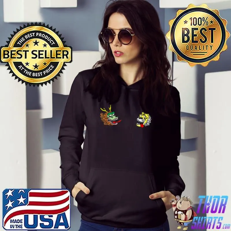 Funny dragon and Tiger T-Shirt