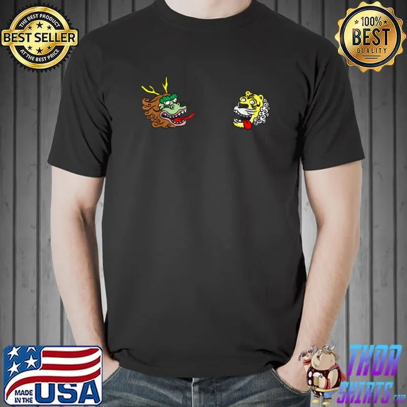Funny dragon and Tiger T-Shirt Unisex