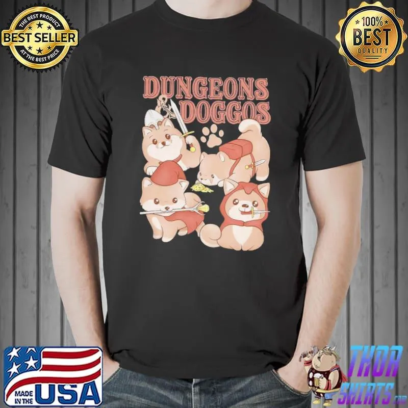 Funny Dungeons & Doggos Shirt Unisex