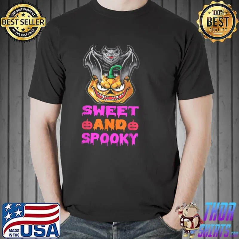 Funny Funny Happy Halloween Cat Cartoon Graphic Pumpkin Tee T Shirt Unisex