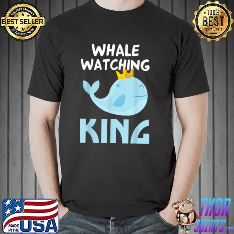 Funny funny Whale Watching King Ocean Water Marine Biology Orca T Shirt Unisex