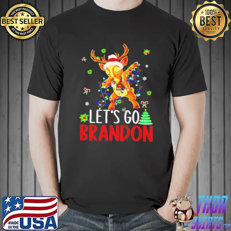 Funny Let's go brandon christmas monogram Unisex